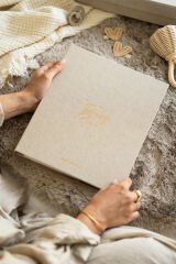 Matt Notebook Bebek Anı Defteri ve Anne Hamile Günlüğü Fotoğraf Albümü