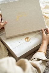 Matt Notebook Bebek Anı Defteri ve Anne Hamile Günlüğü Fotoğraf Albümü