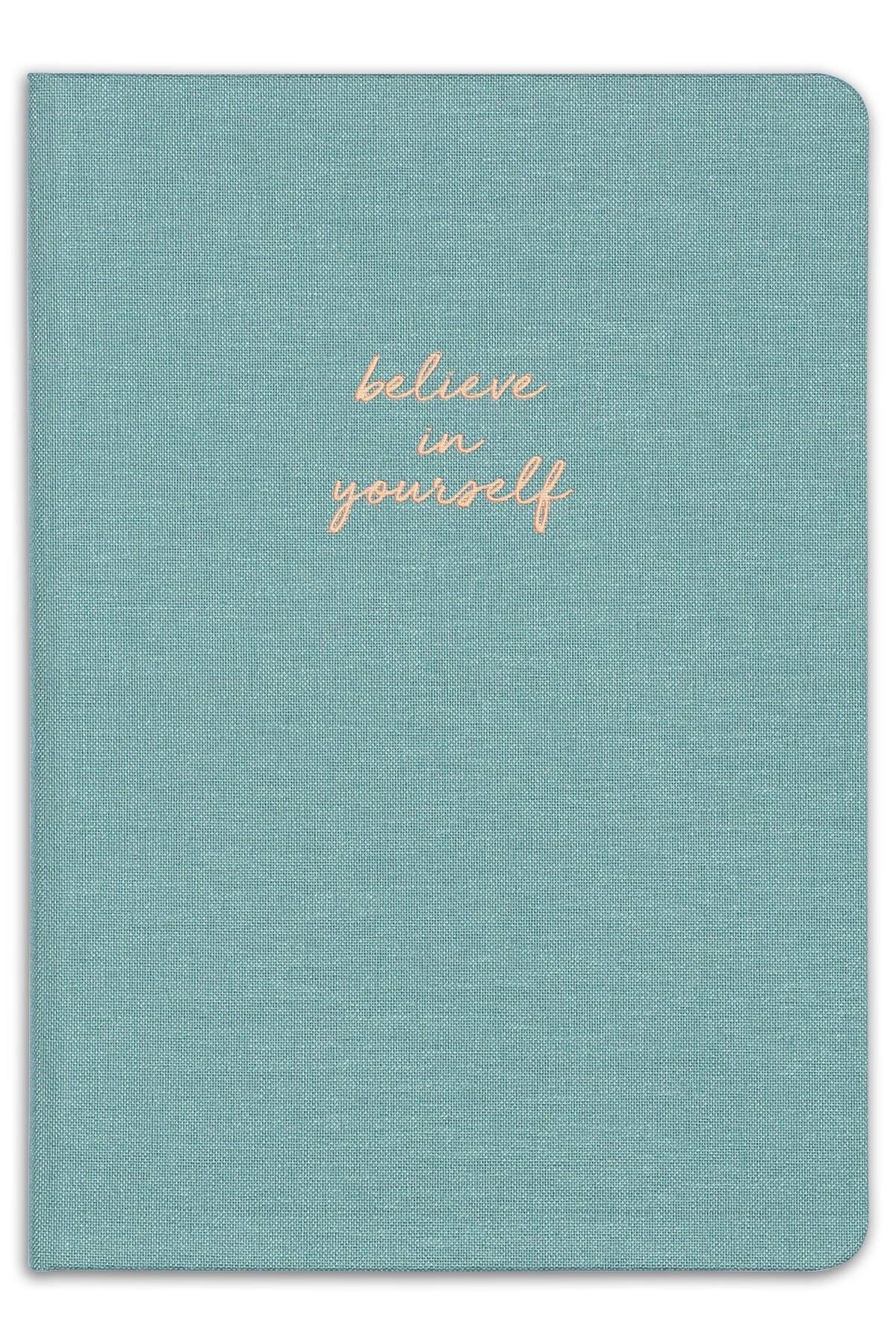 Matt Notebook 14x20 Sert Kapak Defter Düz,Çizgisiz Turkuaz