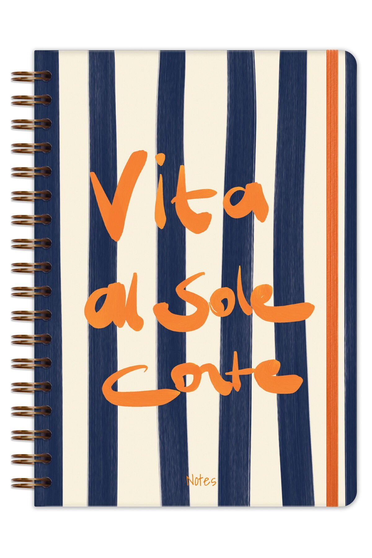 Matt Notebook B5 17x24 cm Spiralli Lastikli Düz, Çizgisiz Tarihsiz Not Defteri