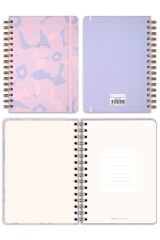 Matt Notebook A5 15x21 cm Spiralli Lastikli Çizgili Tarihsiz Not Defteri