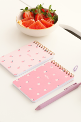 Matt Notebook 6'lı Cep Defteri Bloknot Seti Meyveler