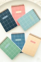 Matt Notebook 6'lı Cep Defteri Bloknot Seti