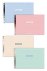 Matt Notebook 17x25 4'lü Resim Defteri Seti 20 Yaprak 150 Gram Küçük Boy
