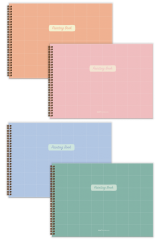 Matt Notebook 25x35 4'lü Resim Defteri Seti 20 Yaprak 150 Gram Büyük Boy