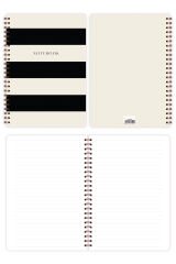 A5 Spiralli Okul Defteri 80 yaprak 4'lü Set - Çizgili