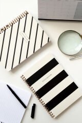 A5 Spiralli Okul Defteri 80 yaprak 4'lü Set - Çizgili