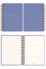 Matt Notebook A5 15x21 cm Spiralli Keten Not Defteri Lila