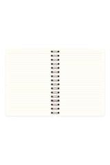 Matt Notebook A5 15x21 cm Spiralli Keten Not Defteri Koyu Yeşil