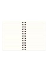 Matt Notebook A5 15x21 cm Spiralli Keten Not Defteri Pembe
