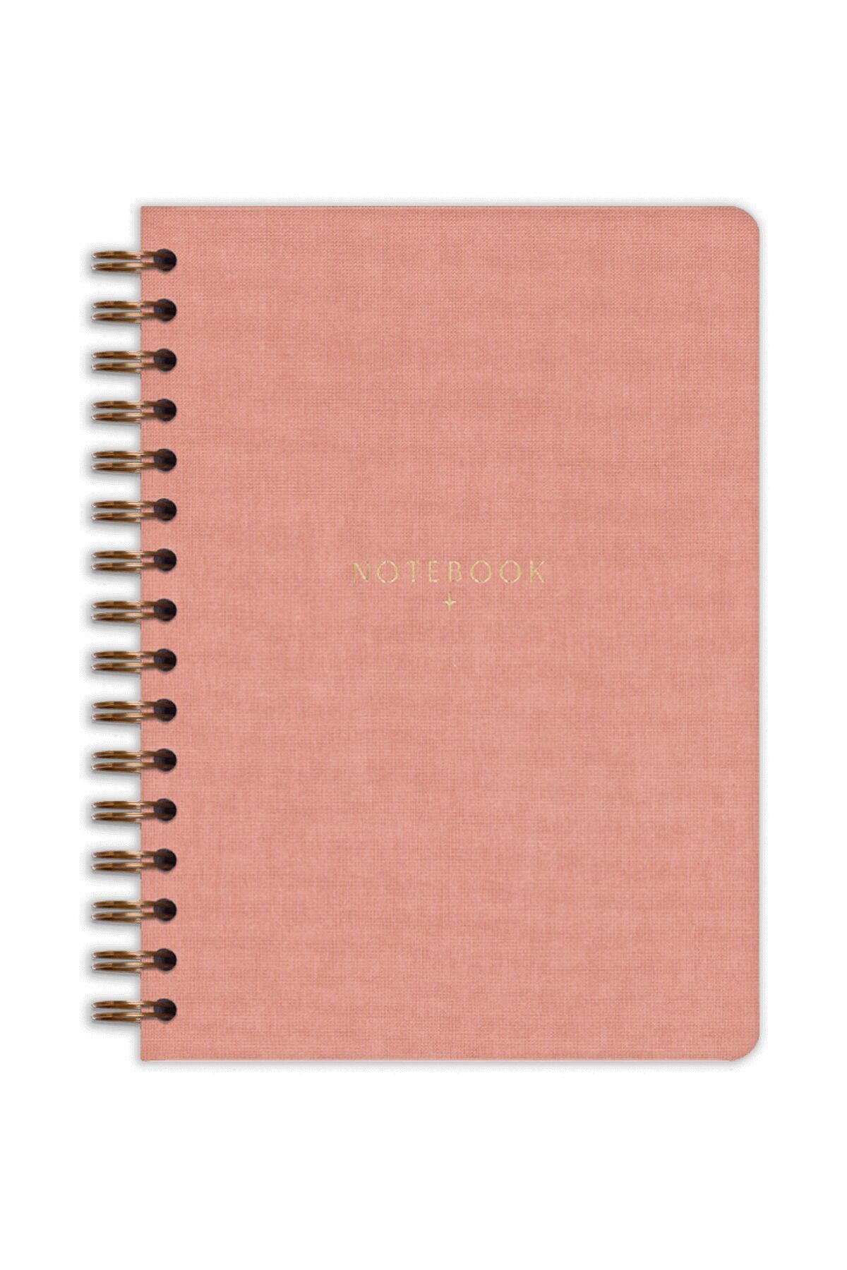 Matt Notebook A5 15x21 cm Spiralli Keten Not Defteri Pembe