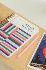Matt Notebook 2025 Yılı A5 Ajanda Spiralli 15x21 cm - 12 Aylık