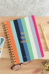 Matt Notebook 2025 Yılı A5 Ajanda Spiralli 15x21 cm - 12 Aylık