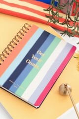 Matt Notebook 2025 Yılı A5 Ajanda Spiralli 15x21 cm - 12 Aylık