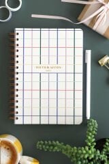 Matt Notebook 2025 Yılı A5 Ajanda Spiralli 15x21 cm - 12 Aylık