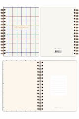 Matt Notebook 2025 Yılı A5 Ajanda Spiralli 15x21 cm - 12 Aylık