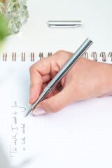 Matt Notebook Premium Roller Kalem Silver RP25