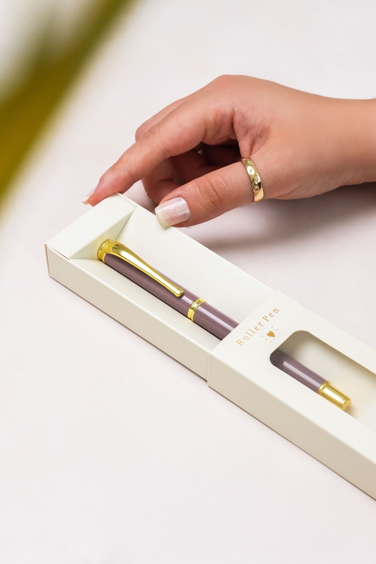 Matt Notebook Premium Roller Kalem Gülkurusu RP26