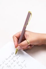 Matt Notebook Premium Roller Kalem Gülkurusu RP26