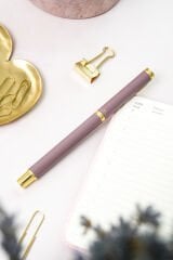 Matt Notebook Premium Roller Kalem Gülkurusu RP26