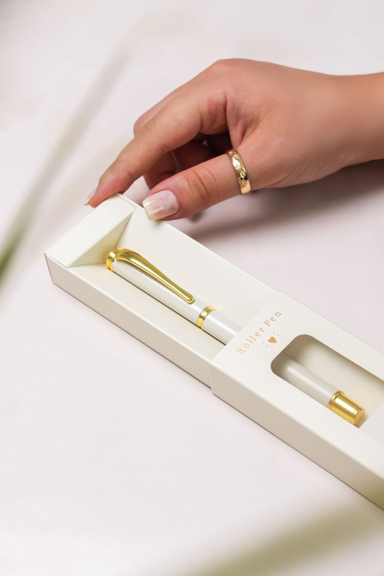 Matt Notebook Premium Roller Kalem Bej RP26