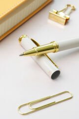 Matt Notebook Premium Roller Kalem Bej RP26