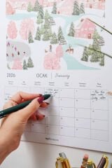 Matt Notebook 2026 Yılı Duvar Takvimi Manzara