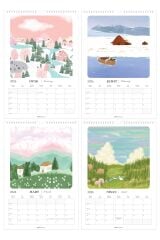 Matt Notebook 2026 Yılı Duvar Takvimi Manzara