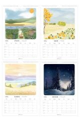 Matt Notebook 2026 Yılı Duvar Takvimi Manzara