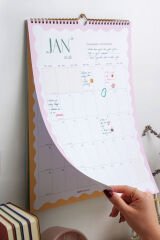 Matt Notebook 2026 Yılı Duvar Takvimi