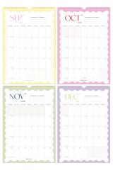 Matt Notebook 2026 Yılı Duvar Takvimi