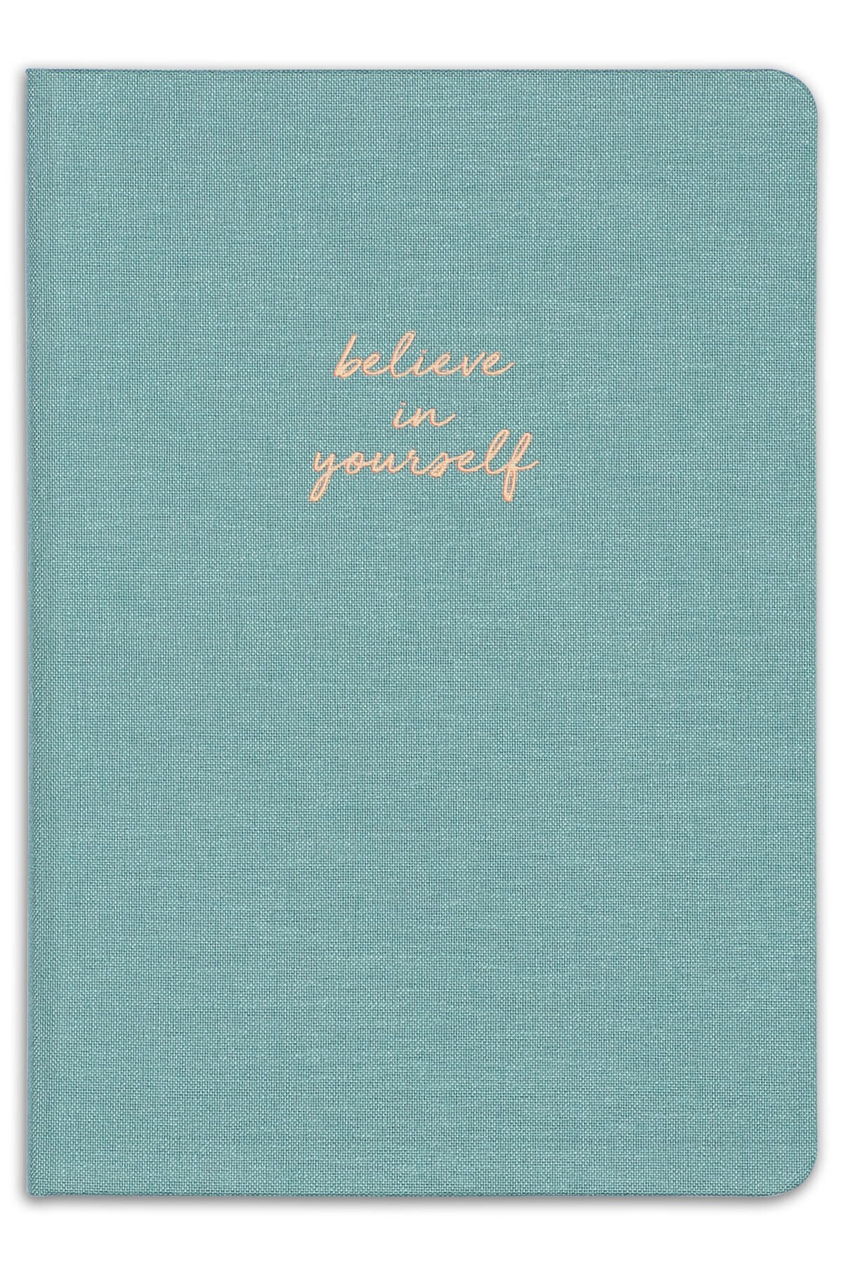 Matt Notebook 14x20 Sert Kapak Defter Çizgili Turkuaz