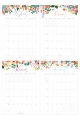 Matt Notebook 2026 Yılı Duvar Takvimi