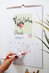 Matt Notebook 2026 Yılı Duvar Takvimi