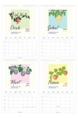 Matt Notebook 2026 Yılı Duvar Takvimi