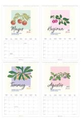 Matt Notebook 2026 Yılı Duvar Takvimi