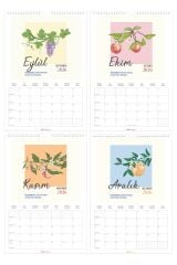 Matt Notebook 2026 Yılı Duvar Takvimi