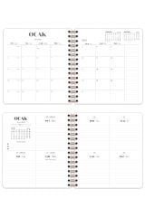 Matt Notebook 2025 Yılı Haftalık Kare Ajanda - 12 Aylık