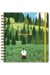 Matt Notebook 2026 Yılı Haftalık Kare Ajanda - 12 Aylık Manzara