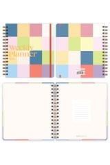 Matt Notebook 2026 Yılı Haftalık Kare Ajanda - 12 Aylık