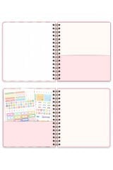 Matt Notebook 2026 Yılı Haftalık Kare Ajanda - 12 Aylık