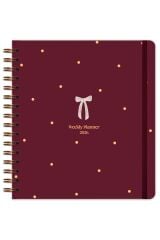 Matt Notebook 2026 Yılı Haftalık Kare Ajanda - 12 Aylık Fiyonk