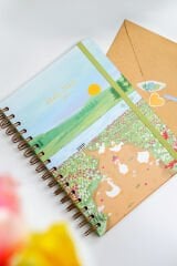 Matt Notebook 2026 Yılı A5 Haftalık Ajanda Spiralli 15x21 cm - 12 Aylık - Motivasyon Sayfalı Manzara