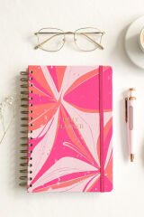 Matt Notebook 2025 Yılı Günlük Spiralli Ajanda 16x24 cm - 12 Aylık