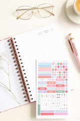 Matt Notebook 2025 Yılı Günlük Spiralli Ajanda 16x24 cm - 12 Aylık