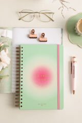 Matt Notebook 2025 Yılı Günlük Spiralli Ajanda 16x24 cm - 12 Aylık