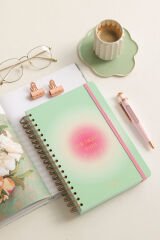 Matt Notebook 2025 Yılı Günlük Spiralli Ajanda 16x24 cm - 12 Aylık