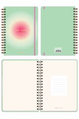 Matt Notebook 2025 Yılı Günlük Spiralli Ajanda 16x24 cm - 12 Aylık