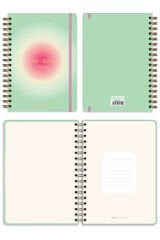 Matt Notebook 2025 Yılı Günlük Spiralli Ajanda 16x24 cm - 12 Aylık
