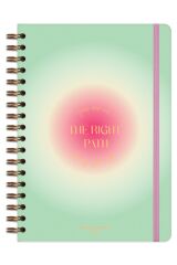 Matt Notebook 2025 Yılı Günlük Spiralli Ajanda 16x24 cm - 12 Aylık